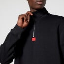 HUGO Men's Durton Quarter Zip Sweatshirt - Black