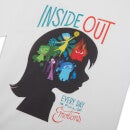 Inside Out Every Day Is Full Of Emotions Oversized Heavyweight T-Shirt - White