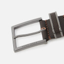BOSS Men's Canzion Leather Belt - Dark Brown - 95cm