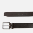 BOSS Men's Canzion Leather Belt - Dark Brown - 85cm
