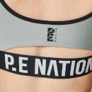 P.E Nation Women's Set Match Sports Bra - Miracle Gray - XS