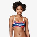 Print Strappy Bikini Top
