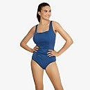 Solid Shirred Tank One Piece