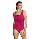 Solid Shirred Tank Onepiece