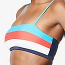 Adjustable Colorblock Bikini Top