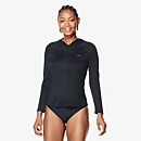 Long Sleeve Swim Tee With Hood