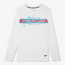 Long Sleeve Graphic Swim Shirt