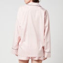 KARL LAGERFELD Women's Long Sleeve Pyjama Shirt - Pink - L