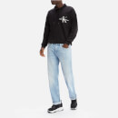 Calvin Klein Jeans Men's Two Tone Monogram Funnelneck Sweatshirt - CK Black - L