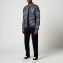 Barbour International Men's Printed Highside Quilt Jacket - Black Carbon - S