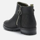 Barbour Women's Bryony Leather Ankle Boots - Black - UK 3