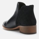 Barbour Women's Kaia Leather/Suede Heeled Ankle Boots - Black