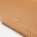 DKNY Women's Bryant Park Medium Flap Cross Body Bag - Cashew