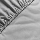 ïn home 200 Thread Count 100% Organic Cotton Fitted Sheet - Dark Grey