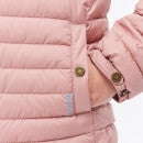 Barbour Girls' Cranmore Hooded Quilted Jacket - Soft Coral/Folky Floral -  6-7 Years