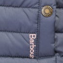Barbour Girls' Cranmore Hooded Quilted Jacket - Summer Navy/Folky Floral -  12-13 Years