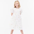 Barbour Girls' Isabelle Dress - Off White -  6-7 Years