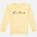 Barbour Girls' Lyndale Frill Sweatshirt - Primrose Yellow -  10-11 Years