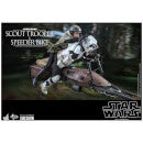 Hot Toys Star Wars Episode VI Action Figure 1/6 Scout Trooper & Speeder Bike 30 cm