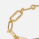Tom Wood Men's Box Bracelet Large - Gold - 7.7 Inches