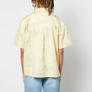 Tom Wood Men's Danubius Printed Shirt - Yellow Floral - S