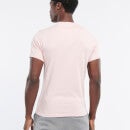 Barbour International Men's Small Logo T-Shirt - Pink Cinder