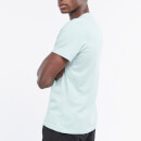 Barbour International Men's Essential Large Logo T-Shirt - Pastel Spruce - S