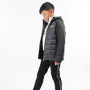 Barbour International Boys' Hooded Dulwich Quilted Jacket - Black