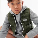 Barbour International Boys' Reed Gilet - Olive - 10-11 Years