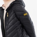 Barbour International Girls' Silverstone Quilted Jacket - Black - 8-9 Years