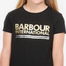 Barbour International Girls' Reina T-Shirt - Black - 8-9 Years