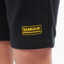 Barbour International Boys Essential Sweat Shorts - Black - 8-9 Years