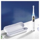 Oral-B iO 9 Elektrische Zahnbürste, Lade-Reise-Etui, white alabaster