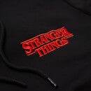 Sudadera con capucha unisex Poster de Stranger Things - Negro