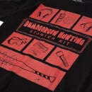 T-Shirt Homme Stranger Things Demogorgon Hunter - Noir