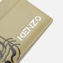 KENZO Women's K-Tiger Line Card Holder - Taupe