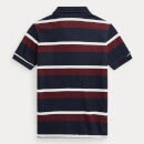 Ralph Lauren Boys' Striped Polo Shirt - Hunter Navy Multi - 4 Years