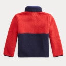 Ralph Lauren Boys' Colour Block Fleece - Red Multi - 10-12 Years