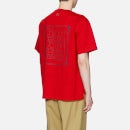 Wooyoungmi Men's Big Back Logo T-Shirt - Red - 46/S