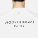 Wooyoungmi Men's Script Logo Long Sleeve T-Shirt - White - 46/S