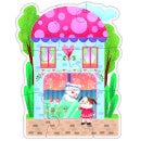 Puzzly-Do My Sweet Shop Dubbl-Puzzle Jigsaw and Colouring