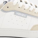 KENZO Women's Kourt 80 Leather Cupsole Trainers - White - UK 3.5