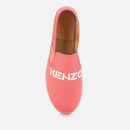 KENZO Women's Logo Elastic Espadrilles - Coral - UK 4