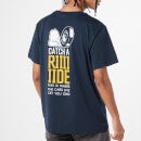 Borderlands Catch A Ride geborduurd unisex T-shirt - Navy