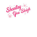 Snowy Shantay You Sleigh Unisex Christmas Jumper - White