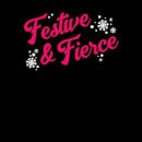 Festive & Fierce Unisex Christmas Jumper - Black