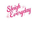 Snowy Sleigh Everyday Unisex Christmas Jumper - White