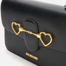 Love Moschino Women's Horsebit Shoulder Bag - Black