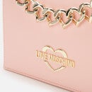 Love Moschino Women's Chunky Chain Cross Body - Pink