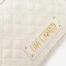Love Moschino Women's Quilted Camera Bag - Cream